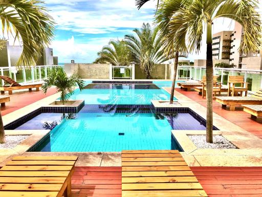 Apt em condomínio de luxo à beira mar de Jatiúca - Housity