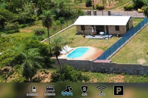 Homely Stay Bungalow I with Pool+Garden+Patio - Housity