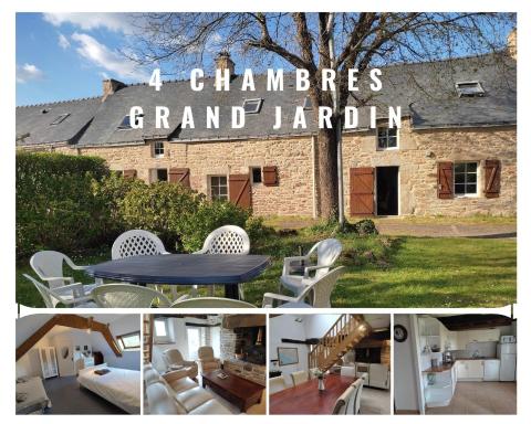 Petite et grande longères familiale avec jardin - nature & plages - Housity