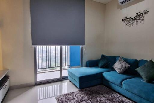 Apt Pejaten Park Residence 2 BR Grey dgn Netflix, Bathub, Pool - Housity