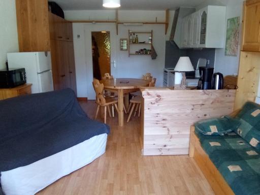 Studio cabine 28m² à Corrençon-en-Vercors, proche village, navettes, skis, nature, 4 pers, balcon - FR-1-515-140 - Housity