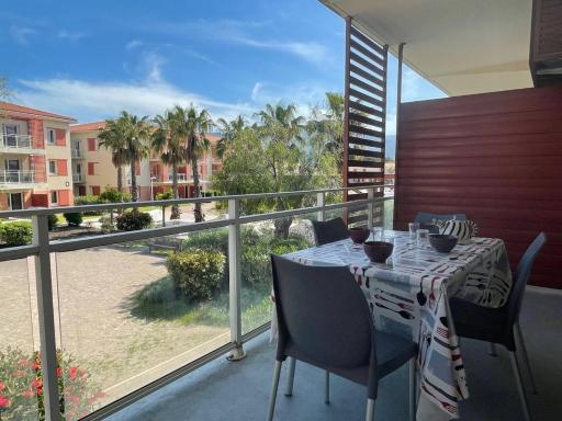 Appartement 2P/Cabine à Argelès-sur-Mer – Piscine chauffée, parking privé, clim, terrasse, proche mer - FR-1-225-738 - Housity