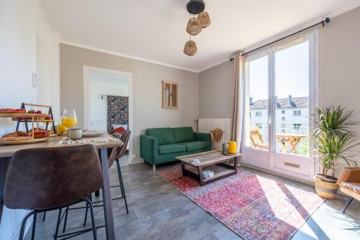 Appartement calme et chaleureux à 5mn de la Gare - Housity