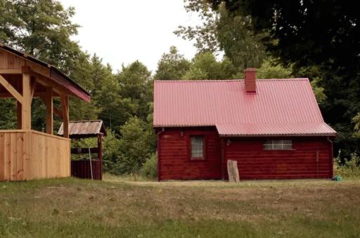 Wiejski domek w środku lasu Osłowo Mielnik - Housity