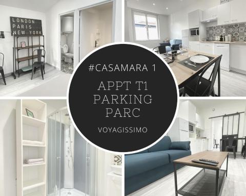 Casamara 1 T1 avec 2 couchages 10 min CHU - Housity