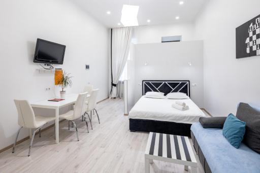 BV Apartments Black and White - Housity