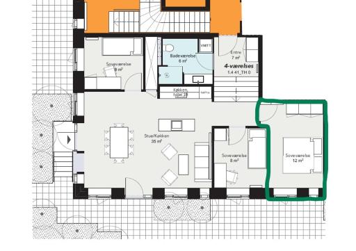 Big Room In SHARED APARTMENT With King Size Bed - Housity