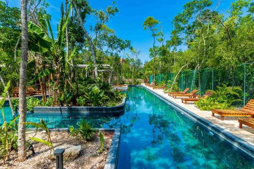 Superb 1BR in Tulum Jungle with Incredible Pool and Gym - Housity