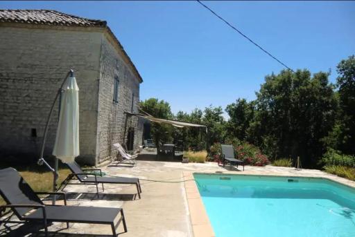 Villa de 5 chambres avec piscine privee jardin amenage et wifi a Fauroux - Housity