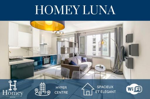 HOMEY LUNA - New / Proche gare - Housity