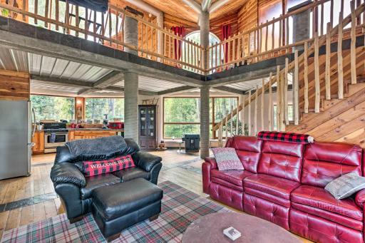 Angel Fire Cabin with Deck about 2 Mi to Ski and Hiking! - Housity