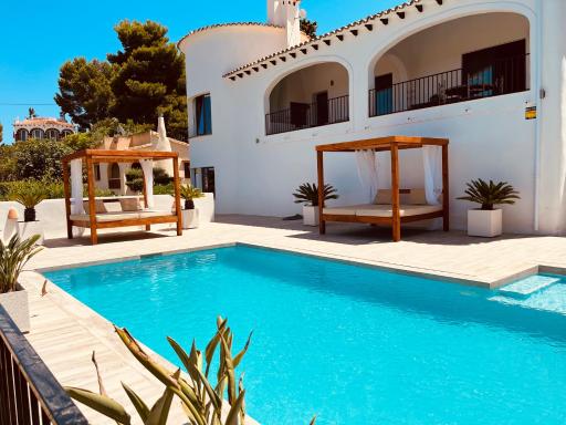 Magic Dream Seaview Villa Denia with 2 Pools, BBQ, Airco, Wifi - Housity