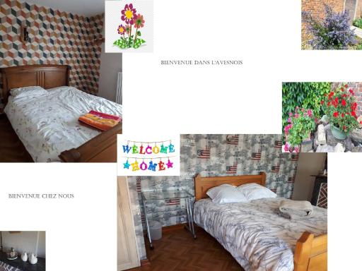 DEUX CHAMBRES DANS UNE MAISON INDIVIDUELLE AU COEUR De L AVESNOIS - Housity