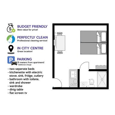 Budget Apartment LeLo Center 4 - Housity