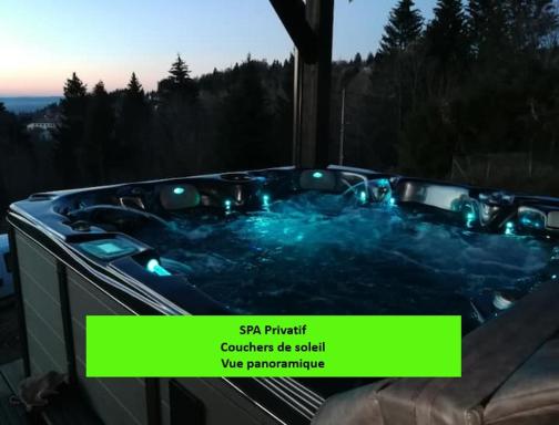 Chalet neuf avec jacuzzi privé, vue imprenable sur Massif des Vosges - Housity
