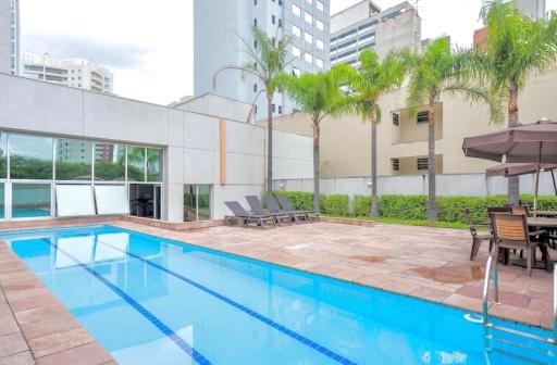 Flat em Hotel na Bela Cintra próximo à Paulista e Consolação - Housity