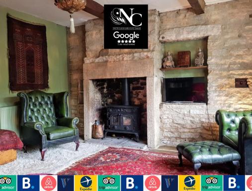 Nutclough Cottage - Log Fire and Valley View - Housity