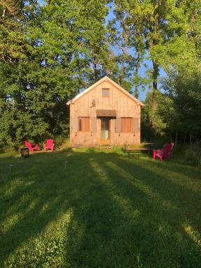 Tiny-House sous les arbres et les oiseaux - Housity