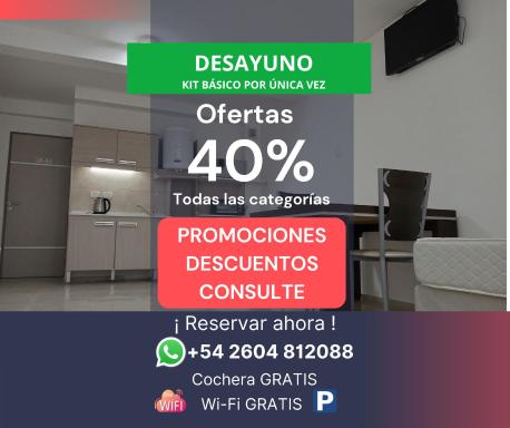 Moderno Microcentro - Apartamentos Céntricos V - Hizvo