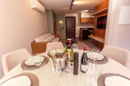 Quatro Estacoes Hospeda- Star Green 104- Elegancia e tranquilidade a 500m do Capivari em Campos do Jordao - Housity