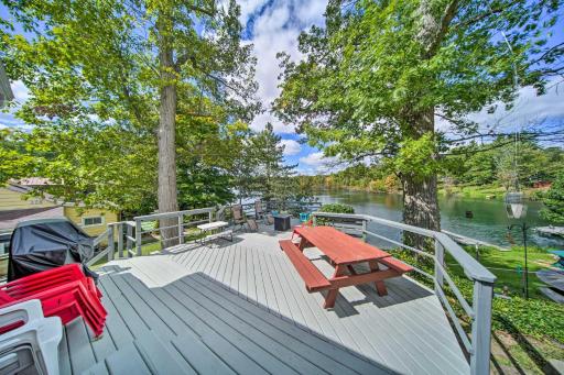 Lakefront Burton Home with Deck, Grill and Views! - Housity