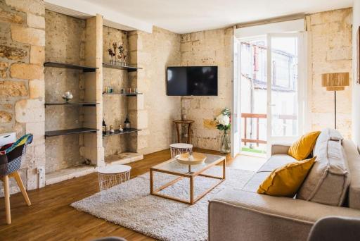 Sublime T2 avec balcon, wifi, linge #centre ville - Housity