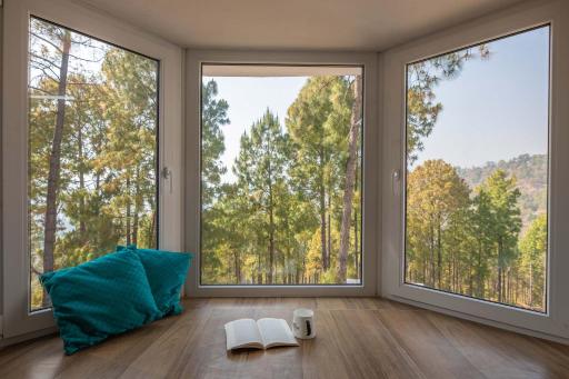 StayVista at Pines & Fir - Sprawling Gardens with Seating and Swings - Housity