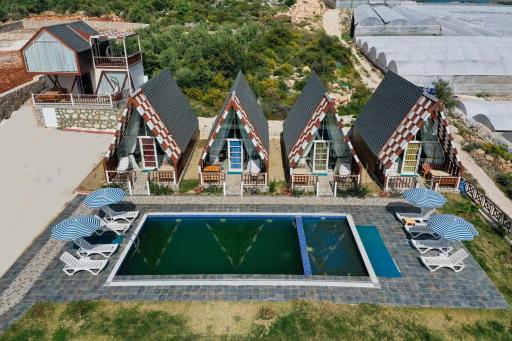 Bungalow Flat Shared Pool in Demre - Housity