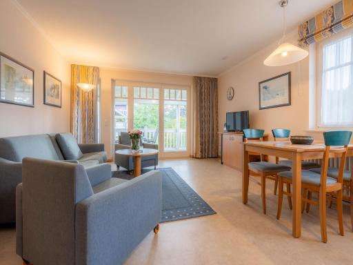 Dünenpark Binz - Komfort Ferienwohnung mit 1 Schlafzimmer und Balkon im Obergeschoss 225 - Housity