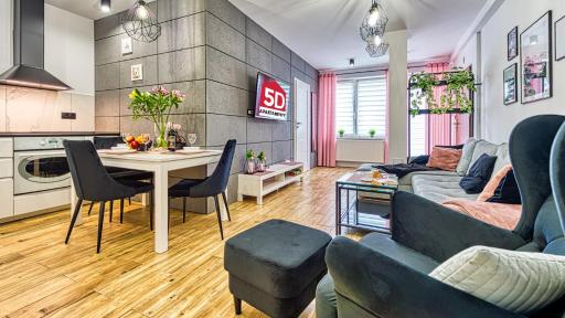 Apartament Angelika G1 z Prywatną Sauną, 3 sypialniami, 2 łazienkami - 5D Apartamenty - Housity