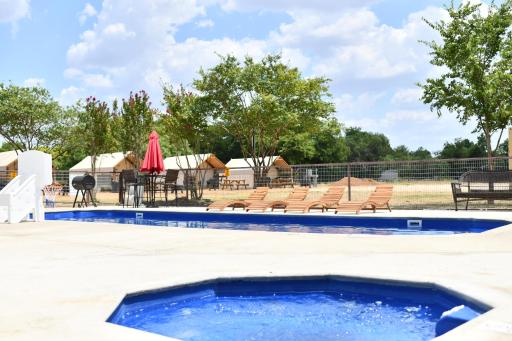 Son's Rio Cibolo Birdhouse Cabin #9 Creekside Cabins, Pools, Hot Tubs, Games, and More! - Housity