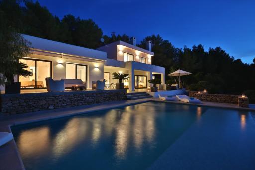 Gorgeous Ibiza Villa Las Palomas 4 Bedrooms Beautiful Sunset & Country View San Jose - Housity