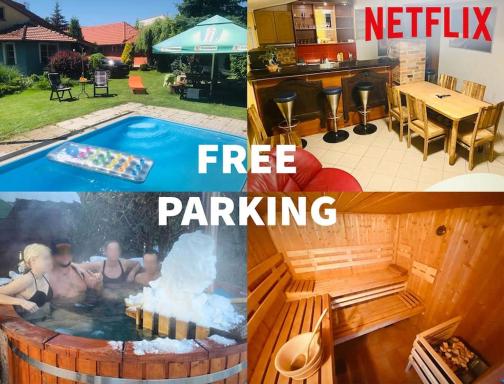 Party/Wellness House Pool/Hot tub/Sauna - Housity