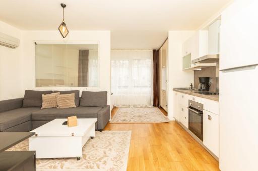 Central Studio Flat with Shared Pool in Sisli - Hizvo