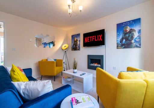 Derby Pet Friendly 3 Bedroom Apartment w/Garden By Sublime Stays - Housity