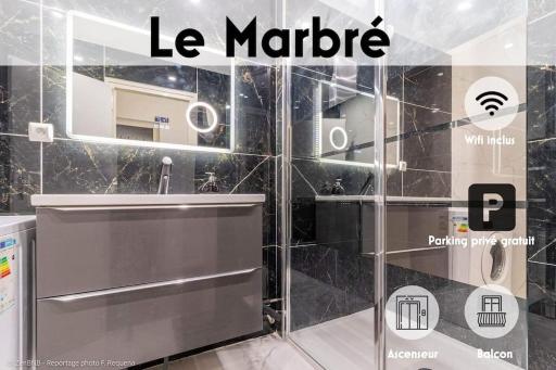 Place privée/Le Marbré/Moderne/60m2 - Housity