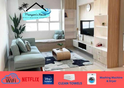 Maryam’s House (Lovely Seaview apartment ) - Housity