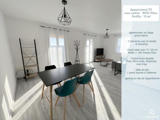178A - T3 Tout Confort du Gond - 70 m2 - Housity