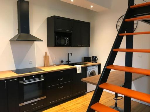 Studio - Mezzanine - Style loft industriel - Housity
