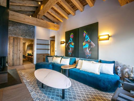 Luxueux appartement sous charpente proche des pistes - 10 pers - FR-1-694-90 - Housity