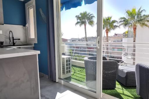 Cannes Pointe Croisette studio plage 2 min à Pieds - Housity