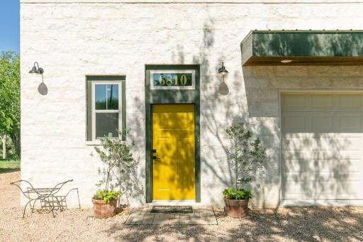 Yellow Door on the Llano River - Housity