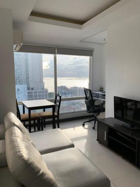 1 BR with balcony, fully furnished overlooking Manila Bay at Birch Tower, Malate, Manila - Housity