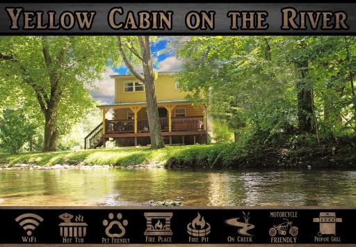 Yellow Cabin on the River - Housity