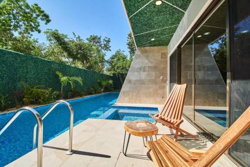 Lujoso departamento con acceso privado a la piscina - Hizvo
