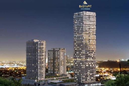 sea and lake view, modern building, luxurious furniture, residential complex, top floor - Housity