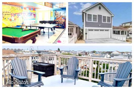 The Salt Life- Entire Home 8 Bdrm 3bath & GameRoom - Housity