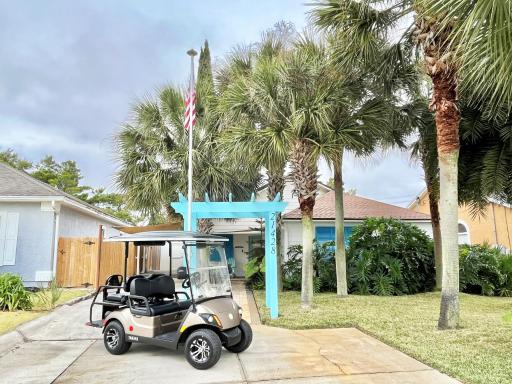 The Salty Marlin - Golf Cart-Beach-Pier Park-30A - Housity