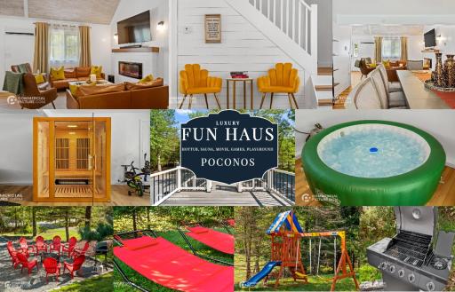 NEW -Kalhari/Hottub/Sauna/Games/Firepit/Playground - Housity