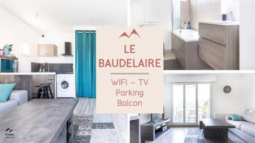 Le Baudelaire - Cosy Studio et Parking à Grenoble - Housity